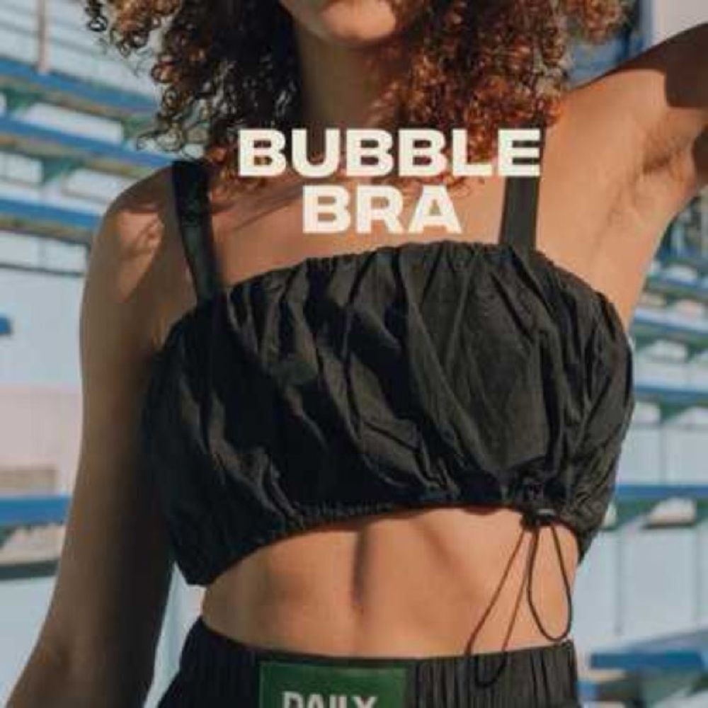 Daily Drills Bubble Bra - Black